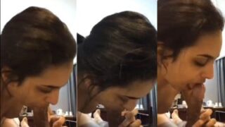 Desi Beauty Services Her Superior With Deep Throat Devotion In Steamy Office Encounter