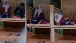 Gadis Berjilbab Menggairahkan Bercinta Di Gubuk