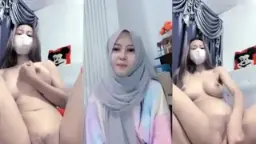 Live Hijab Stream Ends In Intense Self-pleasure