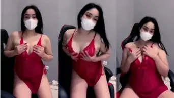 Transparent Crimson Lace: Miss Dhea’s Seductive Secret