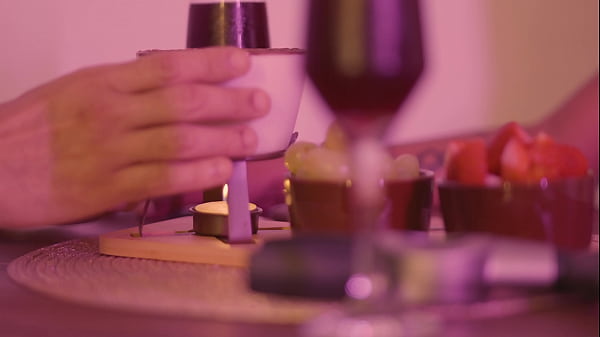 Passionate Dessert: A Couple’s Steamy Post-dinner Romp