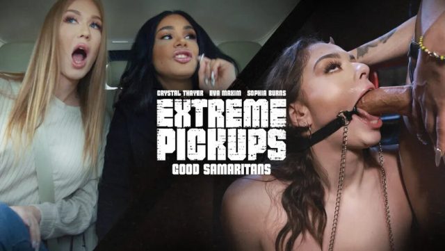 Naughty Angels: Eva Maxim, Crystal Thayer & Sophia Burns Get Their Good Deeds Rewarded