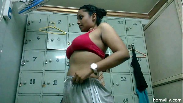 Lustful Indian Lily: Naked Gym Workout Unleashed