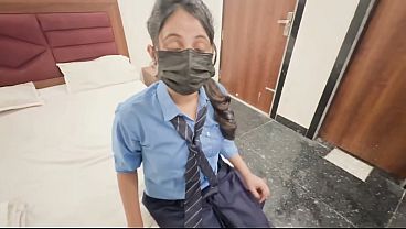 Desi Schoolgirls In Oyo Hotel Wild Hardcore Sex With Loud Moaning Hindi Dirty Talk