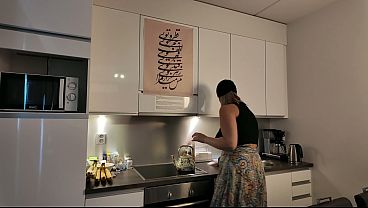 Hijabi Step-slut Gets Pounded In Her Headscarf While Hubby’s Away