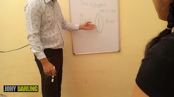 Desi Tutor Gives Her Eager Pupil A Hands-on Lesson In Anatomy, Moaning Filthy Hindi Phrases As She Guides Him.