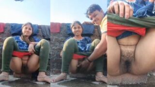 Caught On Camera: My Stepsister’s Wild Outdoor Desi Fling