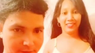 Long-haired Stud And His Curvy Wife’s Steamy Nude Tape