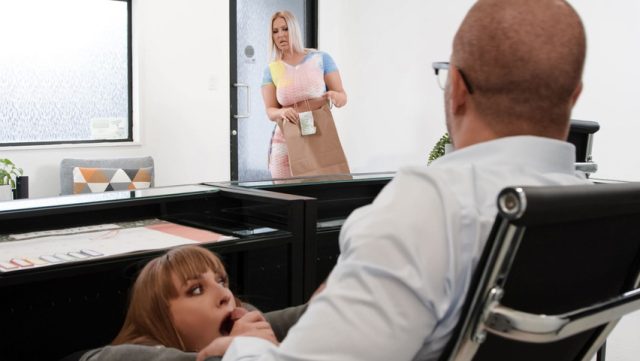 Office Orgy: The Secretary’s Gangbang Initiation