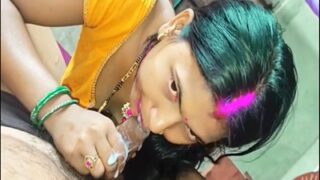 Patna Housewife Swallows Husband’s Load In Steamy Bihari Bedroom Scene