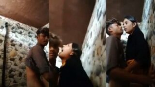 Screaming In Ecstasy As He Pounds Her Tight Cunt