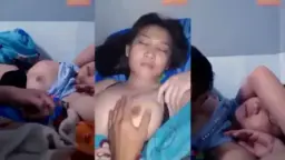 Sepupu Yang Montok Dan Menggoda Tertidur Di Kasur