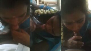 Sultry Chennai Beauty Services Her Man With A Deep, Passionate Tamil Mouth Worship