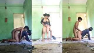 Unwed Telugu Lovers’ Wild Doggy-style Romp