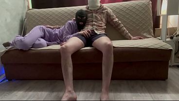 Movie Night Mess: A Steamy Fuck And A Face Full Of Cum