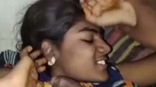 Shy Tamil Beauty Begs For Darkness Before Deep-throat Pleasure