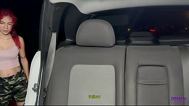 Descarada Jovencita Follada A Lo Salvaje En El Coche A Plena Luz Del Día