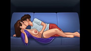 Fucked My Horny Stepmom While We Watched A Movie – Summertime Saga Ep 21