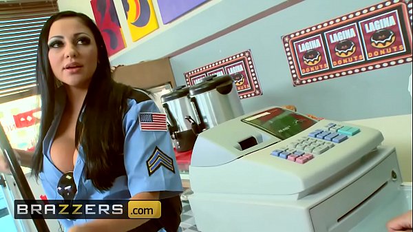 Uniforms Can’t Hide These Massive Tits – Audrey Bitoni, Honey White, And Johnny Sins Get Creamy In Boston With Brazzers