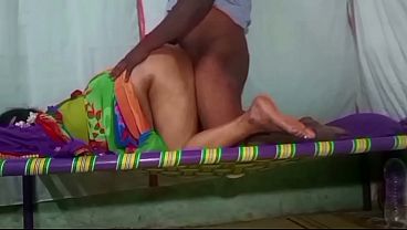 Desi Saree Aunty Getting Drilled Doggy Style In A Homemade Fuck Session
