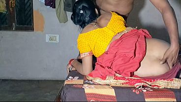 Hot Desi Bhabhi Gets Fucked Hard Doggystyle By Her Horny Devar
