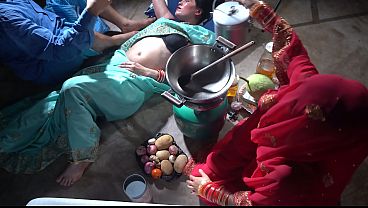 Hot Indian Step-mom Teaches Her Kitchen Secrets In Desi Style