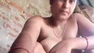 Desi Village Slut’s Bloody, Wet Cunt