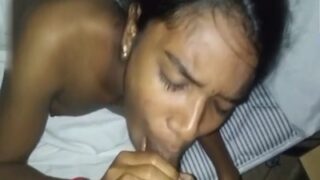 Hungry Slut Nearly Swallows Her Lover’s Thick Cock In Tamil Sex