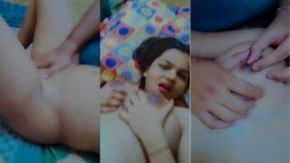 Naked Desi Girl Squeezing Her Tits And Fingering Her Wet Pussy