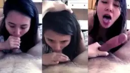 Nyepong Kontol Gede Pacar Yang Bikin Ngiler