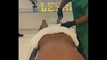 Real Amateur Uniform Roleplay Turns Into A Slippery, Oil-drenched Massage That Leaves Her Moaning For More.