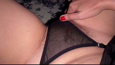 Watch This Dirty Mom Tease And Finger Her Wet, Hairy Cunt From Her Own Point Of View
