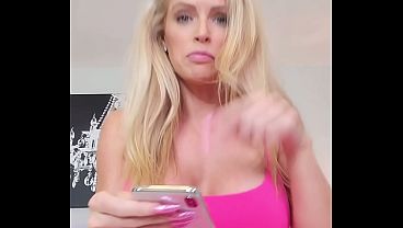 Your Stepmom Walks In On You Stroking Yourself To Her Filthy Videos.