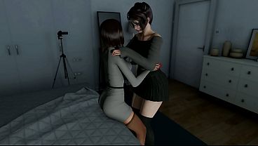 Petite Stepmom Gets Stretched Wide By Her Big Stepdaughter’s Strap-on