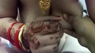 Indian Wife’s First Night Intimate Video With Her Sexy Body