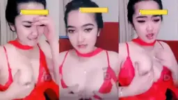 Merah Lingerie Queryn Bikin Binari, Siap Bikin Kamu Merana