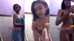 Tonton Video Terbaru Syakirah Mandi, Bikin Kamu Gak Bisa Berhenti Nonton