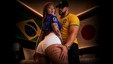 Brasil Vs Japão, Anal De Frente, Gemidos Molhados E Olhares Que Rasgam A Roupa